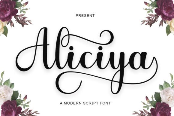 Aliciya: A Script Font with Timeless Elegance