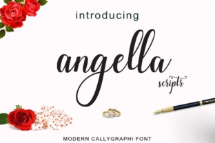 Angella: The Handwritten Calligraphy Font for Authentic Design