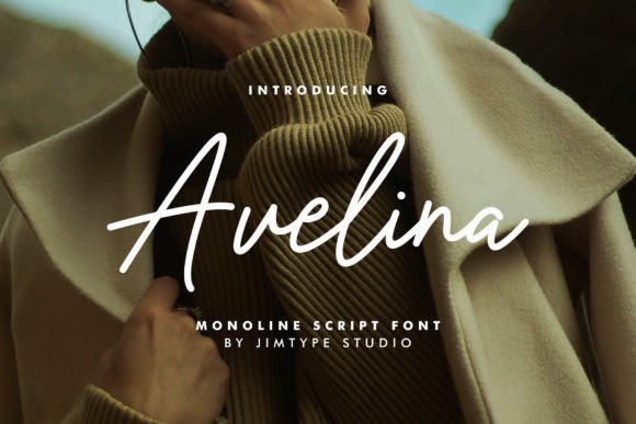 Avelina Script: Crafting Elegance in Modern Typography