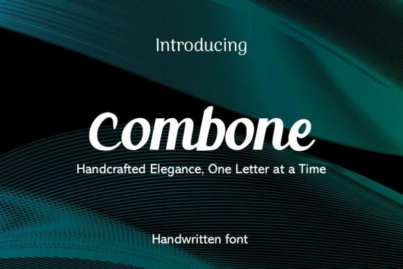 Combone: The Handwritten Font for Authentic Design
