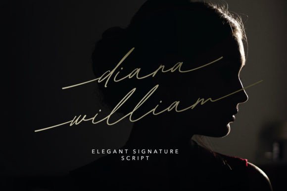 Diana William: The Authentic Handwritten Script for Your Brand