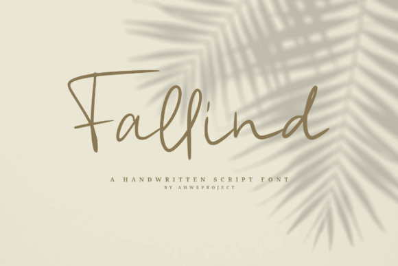 Fallind: A Script Font That Balances Elegance with Modern Clarity
