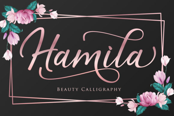Hamila: A Modern Script Font for Elegant Branding