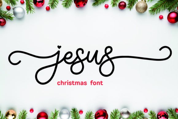 Jesus Font: A Whimsical Handwritten Script for Every Season