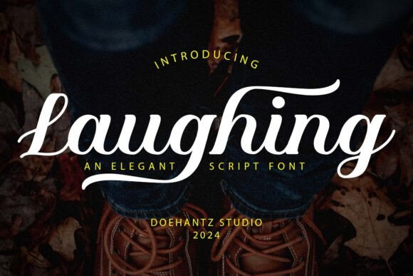 Laughing: A Script Font Blending Sweetness and Sophistication