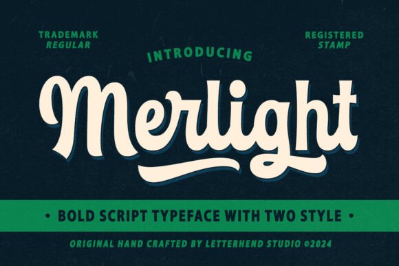 Merlight: A Bold Script with Vintage Soul