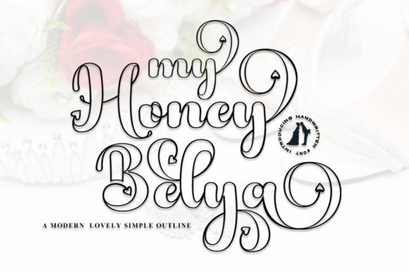 My Honey Belya: A Calligraphy Font That Balances Charm and Elegance