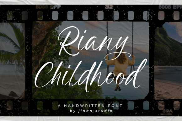 Riany Childhood: A Handwritten Font with Authentic Charm