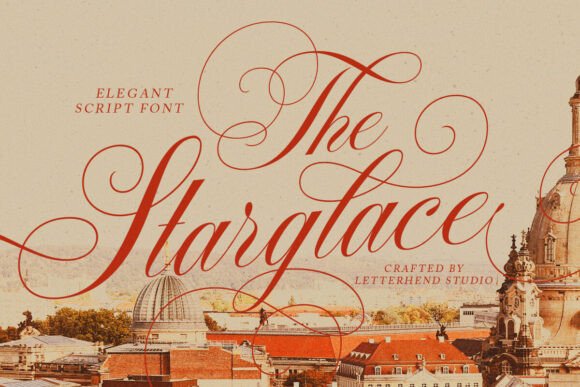 The Starglace: A Script Font That Redefines Elegance